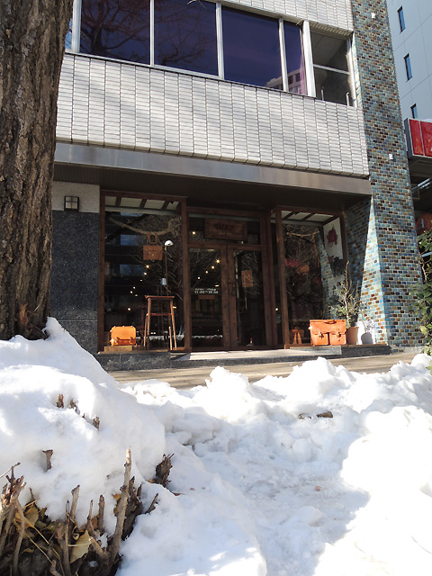 でもまだ残雪が少々