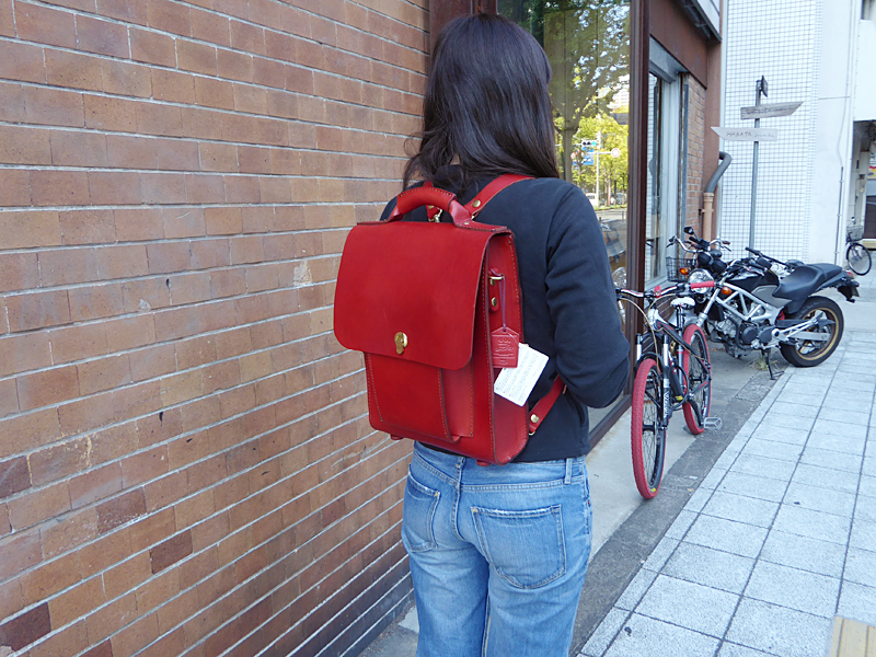 3way縦型バッグ(BC-105) 着用
