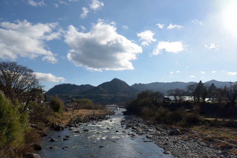 後閑駅付近