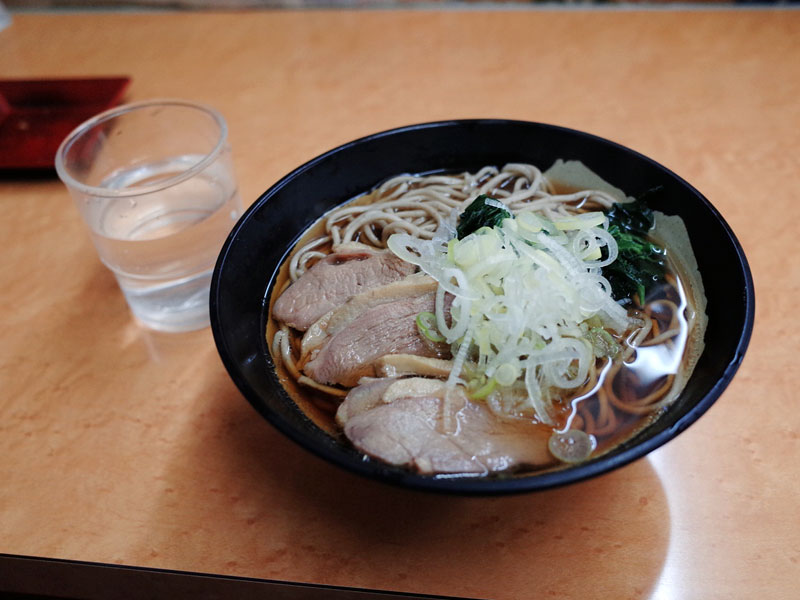 高崎駅の鴨そば