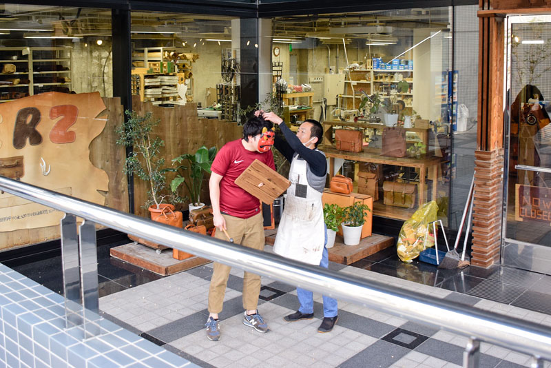 名古屋店節分の豆まき4
