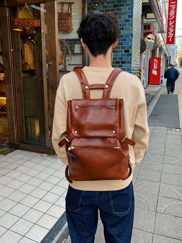 星のリュック(R-135) 愛用品着用