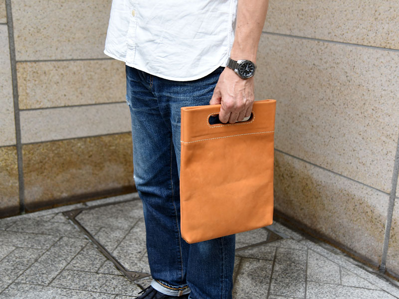 手持ちでも使えるインナーバッグ 縦型