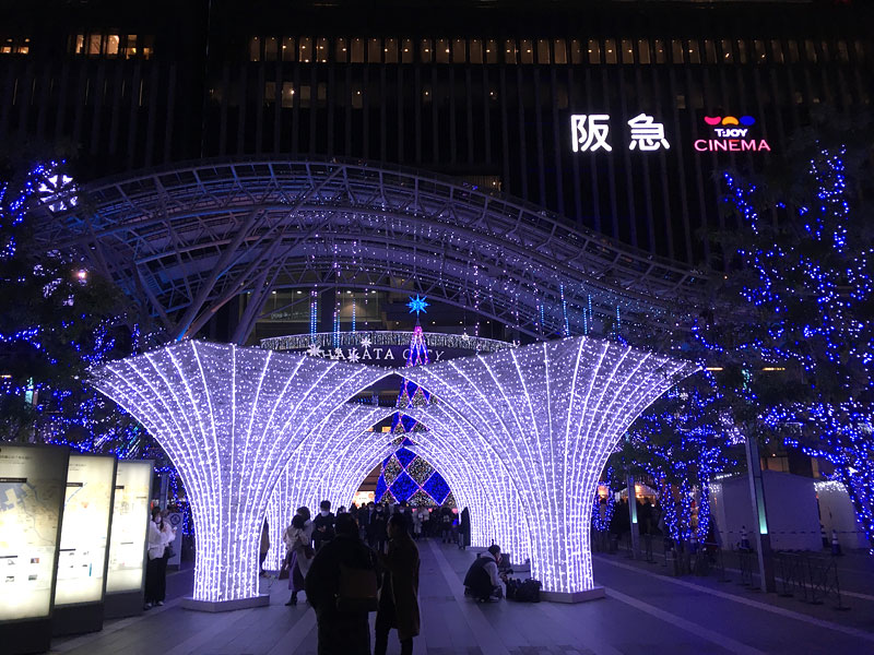 博多クリスマスライトアップ