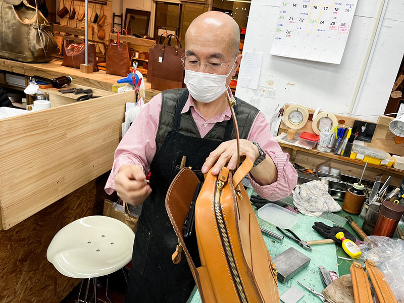 ラップリュック 収納例