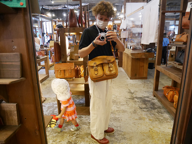 ヘルツ仙台店にてサンプルCK-100着用斎藤