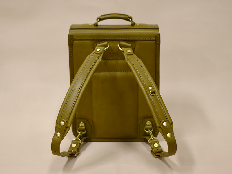 縦型ランドセル・玉縫い(R-51-A)グリーン3