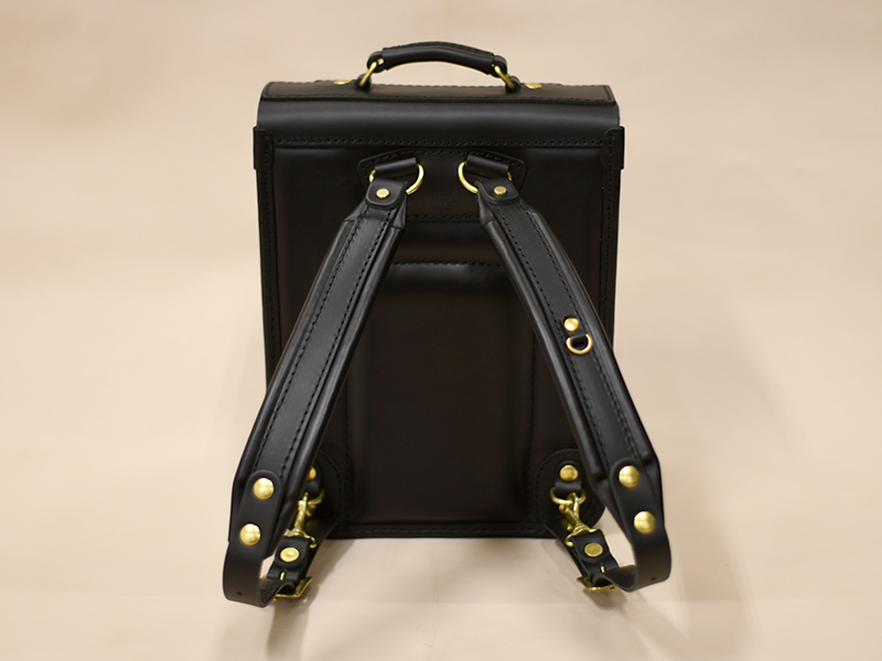 縦型ランドセル・玉縫い(R-51-A)ブラック3